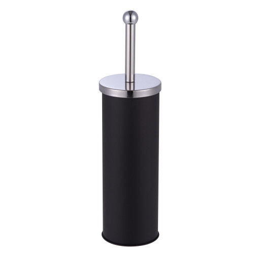 (Black) Free Standing Bathroom Toilet Brush Set