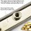 Thermostatic Bar Shower Mixer Valve Tap Chrome Bottom 1/2" Outlet 8