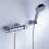 Thermostatic Bar Shower Mixer Valve Tap Chrome Bottom 1/2" Outlet 12