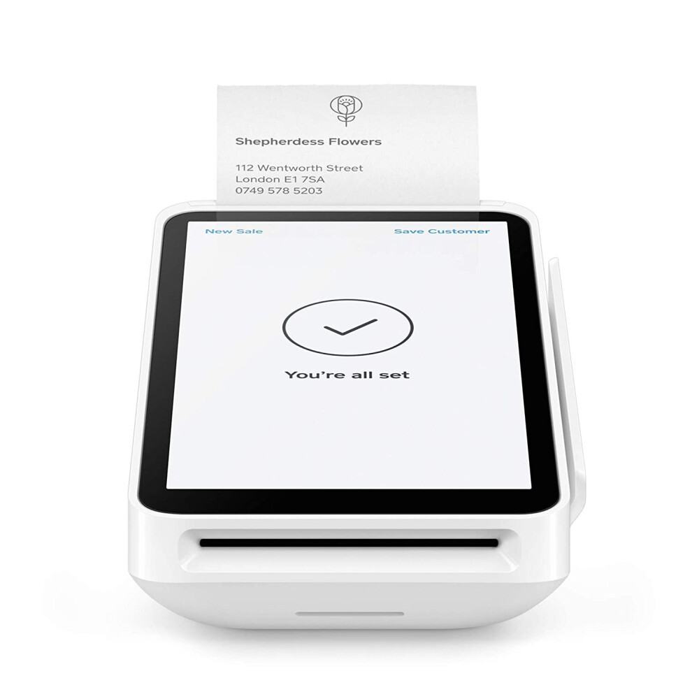 Square Terminal ホワイト Square Terminal - Card Reader for Accepting Contactless, Chip