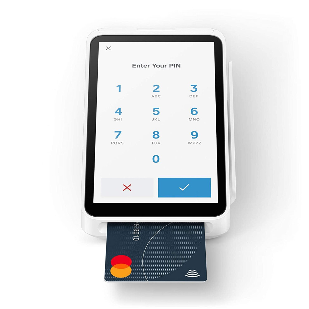 Square Terminal ホワイト Square Terminal - Card Reader for Accepting Contactless, Chip