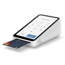 Square Terminal - Card Reader for Accepting Contactless, Chip & PIN, Debit & Credit Cards - Take Payments & Print Receipts - White