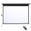 Living And Home 72" Electric Pull-Down Projector Screen 4:3 White Matte Home Cinema 5