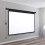Living And Home 92" Electric Pull-Down Projector Screen 4:3 White Matte Home Cinema 4