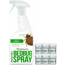 (6) Xterminate Bed Bug Killer Spray and Fogger Kits