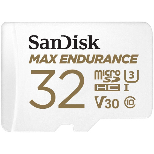 SanDisk SanDisk Max Endurance MicroSD Card 100MBs with Adapter 32GB