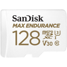 sandisk max endurance microsdhc 128gb kortti adapterilla musta musta Musta