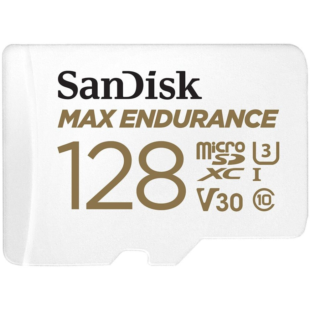 Sandisk Max Endurance Microsd Card 100Mbs With Adapter 128Gb