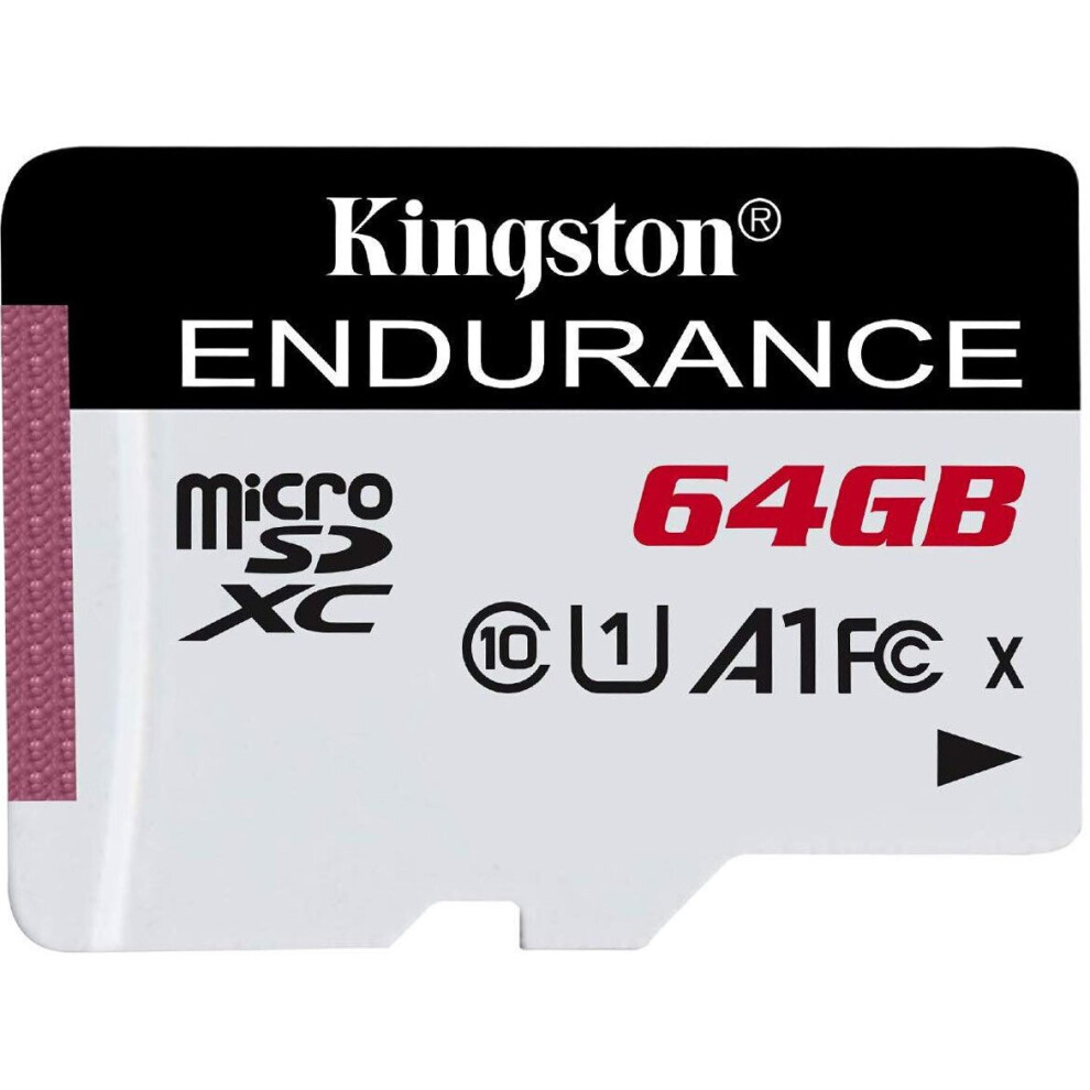 Kingston High Endurance Microsdxc Card 95Mbs Class 10 64Gb 740617290226