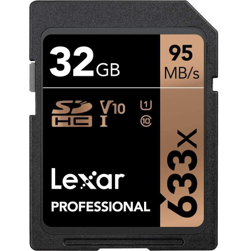 Lexar Lexar Professional 633x SDHC UHS-I Card 32GB