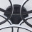 Living And Home (Black, 58cm-Cool White) Modern LED Ceiling Light Chandelier Lamp Flower Shape 3