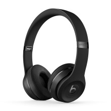 Refurbished Beats Solo3 Wireless On-Ear Headphones with Apple W1 Headphone Chip - Black - Refurbished