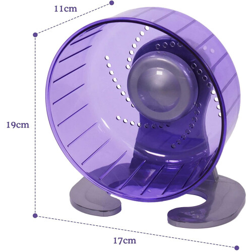 Rosewood Rosewood Pico Exercise Wheel for Hamsters with Stand, Purple 2