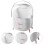 Living And Home (White) Make Up Cosmetic Organiser Tidy Storage with Handle Drawers 6