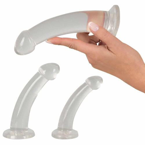 Three Piece Crystal Clear Anal Training Set 1