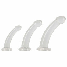 Three Piece Crystal Clear Anal Training Set
