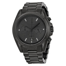 Michael Kors Herrenuhr MK5550 – Schwarzes Zifferblatt, 44 mm Edelstahlgehäuse, Quarz, eleganter Stil