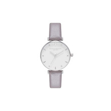 Montre - Olivia Burton - OB16AM144 - Cadran Blanc - Bracelet Cuir Véritable - Quartz 30mm