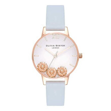 Montre - Olivia Burton - OB16CH04 - Analogique - Cuir véritable - Or rose 30mm