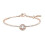 Swarovski Swarovski Sparkling Dance Collection Rose Gold Bangle 1