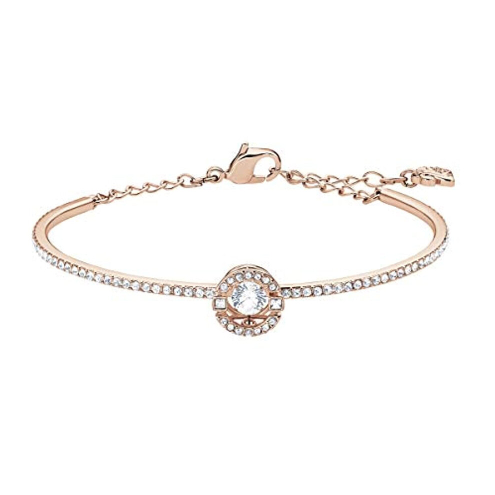 Swarovski Sparkling Dance Collection Rose Bangle Gold