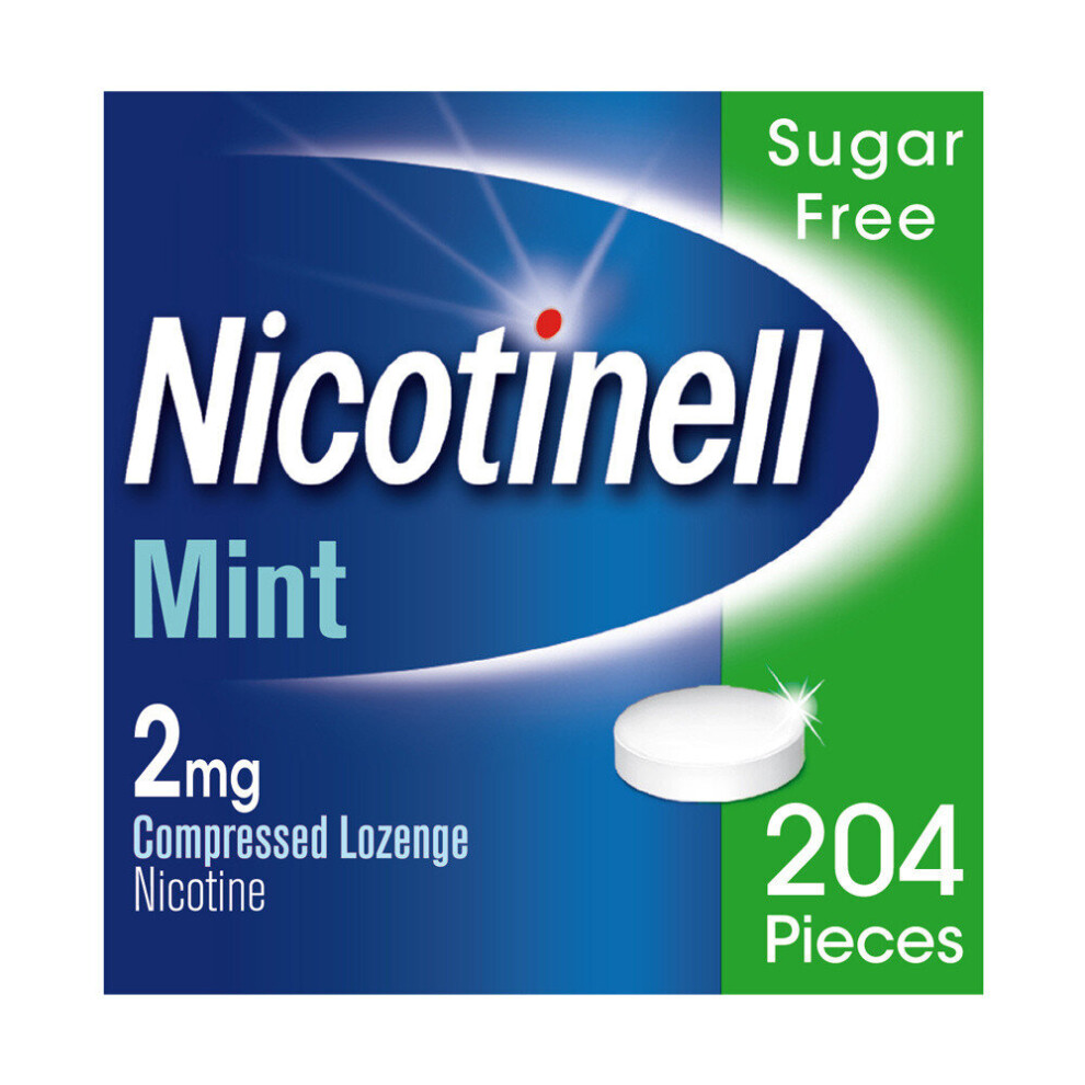 Nicotinell mint 2mg Lozenge - 204 Lozenges