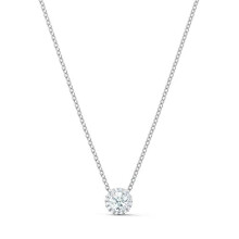Swarovski Angelic Pendant met Cirkelvormige Duidelijke Kristal en Duidelijke Kristal Pavé