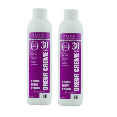L’Oréal Paris (2 Pks Discount) L'Oreal Oreor Creme Volume 30 Developer 8oz