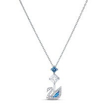 Swarovski Dazzling Blue Swan Necklace 5530625