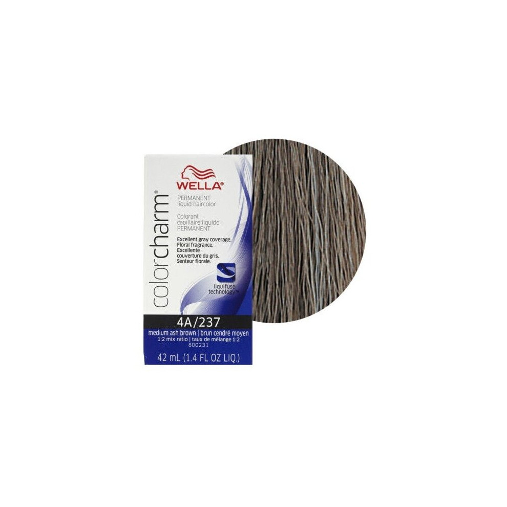 Wella Multicoloured (4A) 12Aa Nordic Blonde Color Charm Permanent Liquid Haircolor
