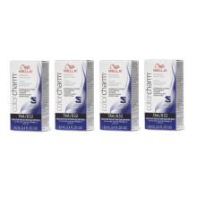 (7AA/632 - pack of 4) Wella 12A Frosty Ash Color Charm Permanent Liquid Haircolor & Developer (Vol. 20)