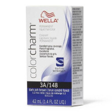 (3A) Wella 9A Pale Ash Blonde Color Charm Permanent Liquid Haircolor & Developer (Vol. 20)
