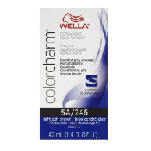 (5A) Wella 9A Pale Ash Blonde Color Charm Permanent Liquid Haircolor & Developer (Vol. 20)