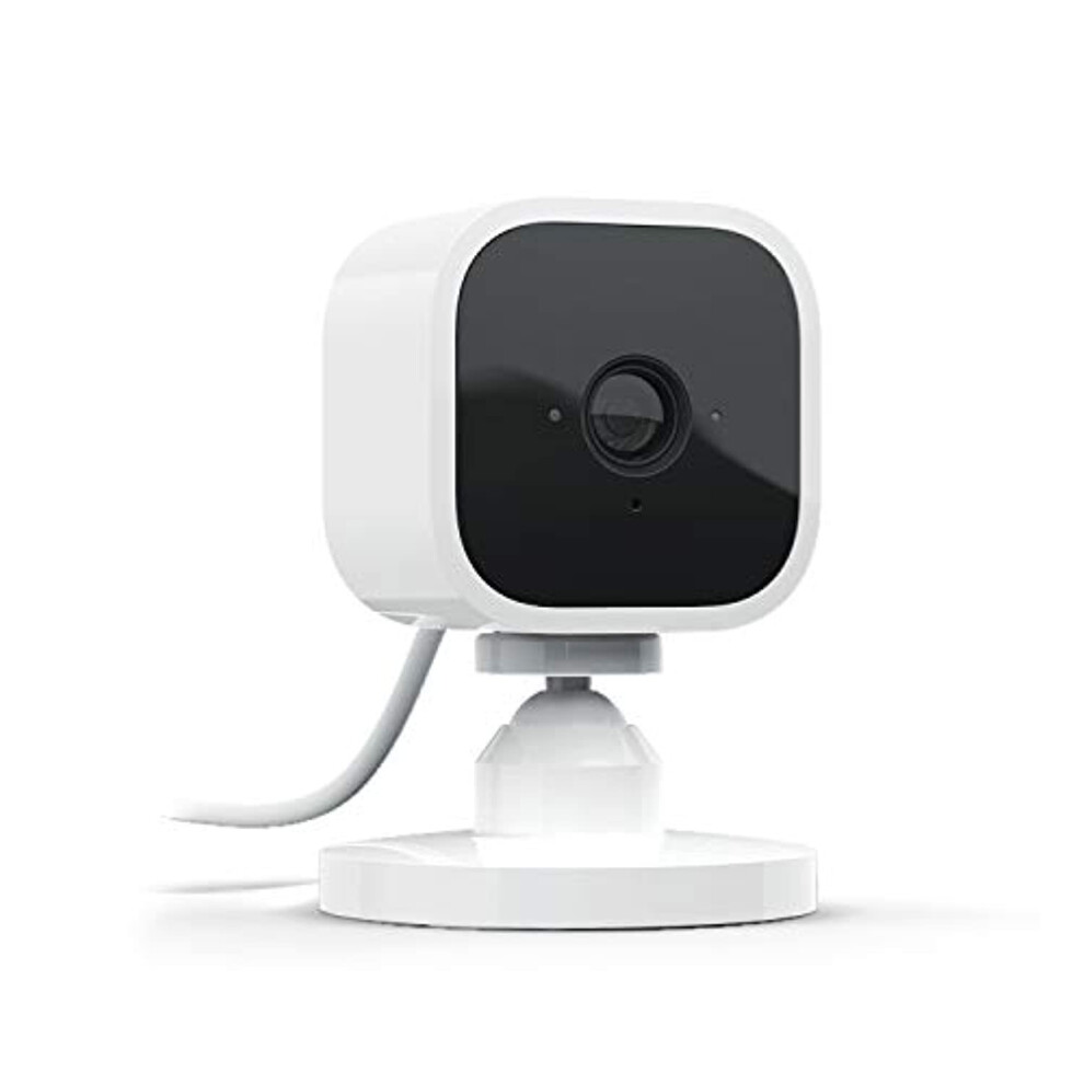 Blink Mini Full HD 1080p WiFi Plug-In Indoor Security Camera 2-way Audio White