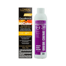 (H4+Dev(Vol.30)8oz) H4 Shimmering Gold L'Oreal Excellence HiColor BLONDES For Dark Hair Only