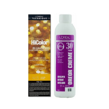 (H13+Dev(Vol.30)8oz) L'Oreal National Blonde H13 Excellence HiColor BLONDES For Dark Hair Only