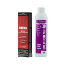 (H11+Dev(Vol.30)8oz) H11 Intense Red L'Oreal Excellence HiColor REDS For Dark Hair Only
