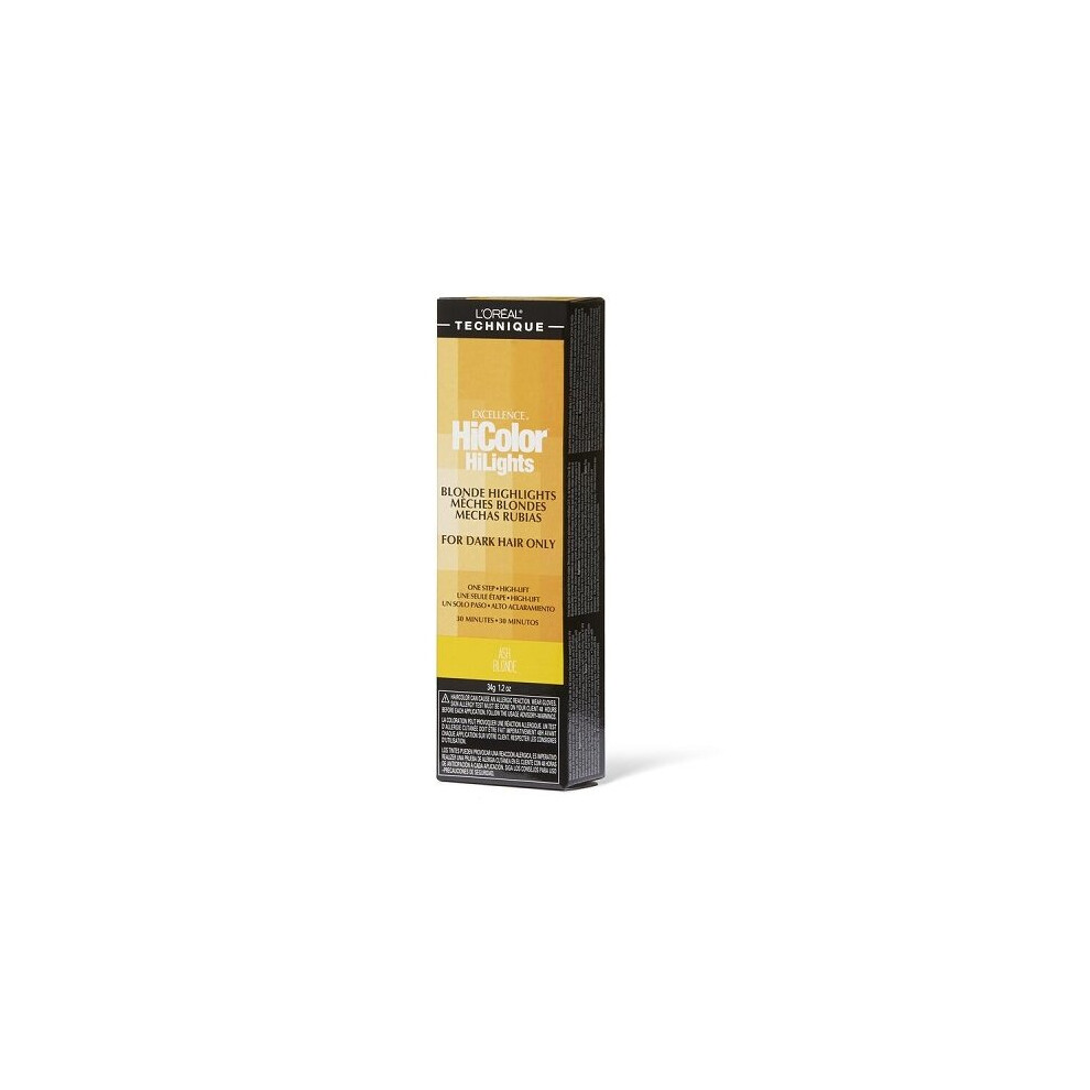 (Ash Blonde) Ash Blonde L'Oreal Excellence HiColor HiLights For Dark Hair Only