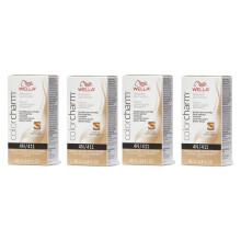 (4N - (4pks)) Wella 4N Medium Brown Color Charm Permanent Liquid Haircolor