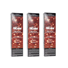 (H1 - (3pks)) H1 Coolest Brown L'Oreal Excellence HiColor Browns for Dark Hair Only
