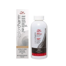 (12N+Dev(Vol.20)3.6oz) Wella Color Charm 12N/1200 High Lift Blonde Permanent Gel Haircolor