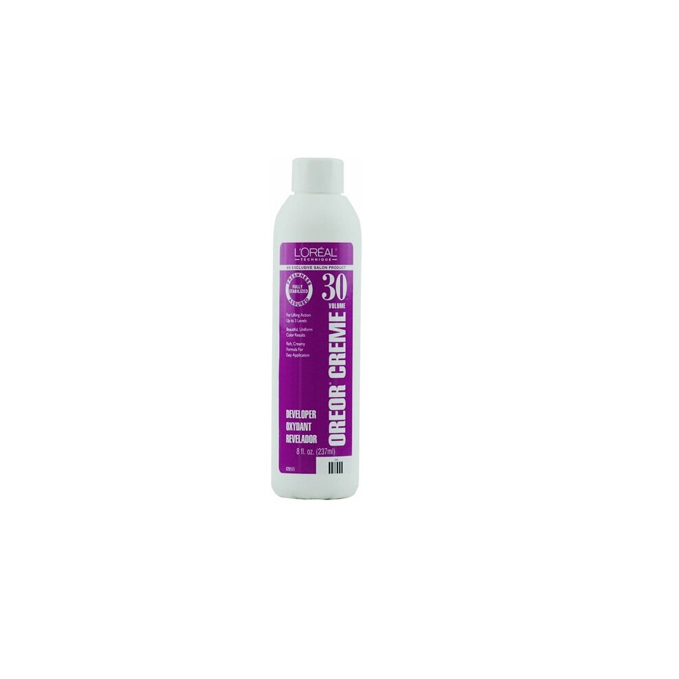 (Dev(Vol.30)8oz) H2 Cool Light Brown L'Oreal Excellence HiColor Browns for Dark Hair Only