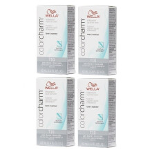 (T10 Pack of 4) Wella Color Charm T27 Medium Beige Blonde Permanent Hair Toner