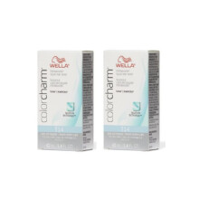 (T14 + T14) Wella Color Charm T14 Pale Ash Blonde Permanent Liquid Hair Toner