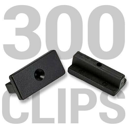300 Composite Decking Clips Hidden Fixings T-clips Plastic Fasteners
