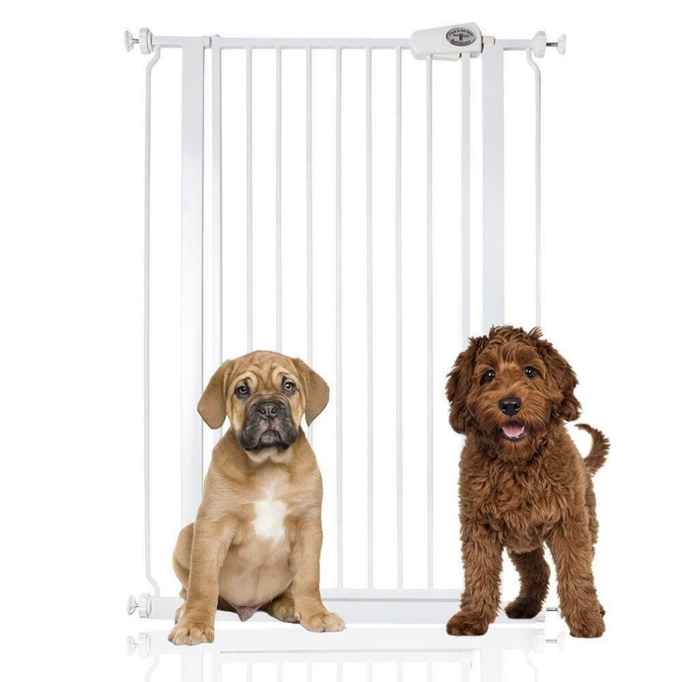(White, 75cm - 83cm) Bettacare Child and Pet Gate-image-OPC-P7H275F-NEW
