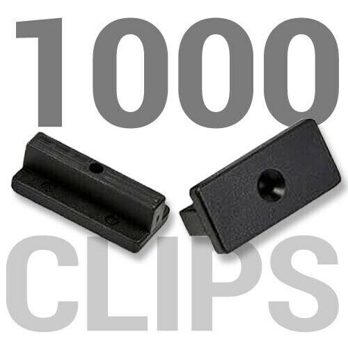 1000 Composite Decking Clips Hidden Fixings T-clips Plastic Fasteners