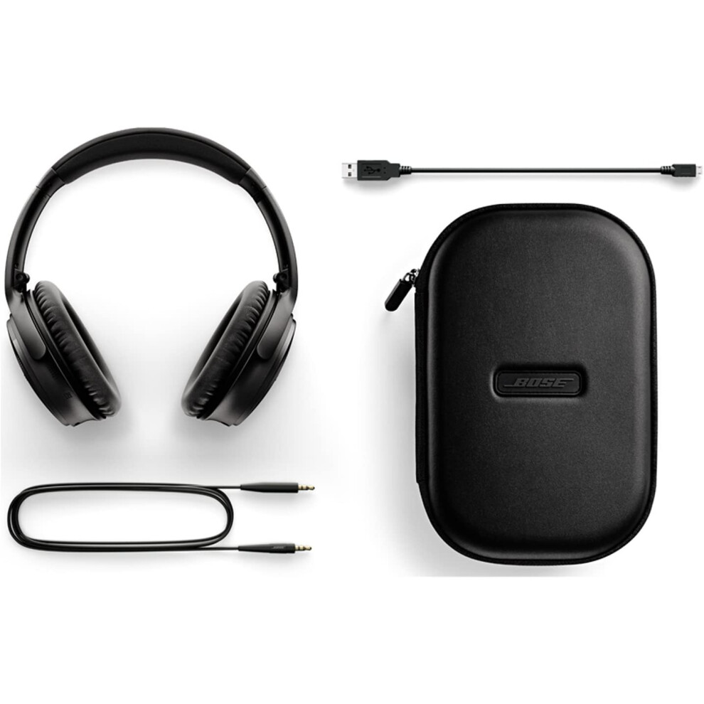 Bose Qc 35 (Series I) Wireless Headphones, Noise Cancelling - Black