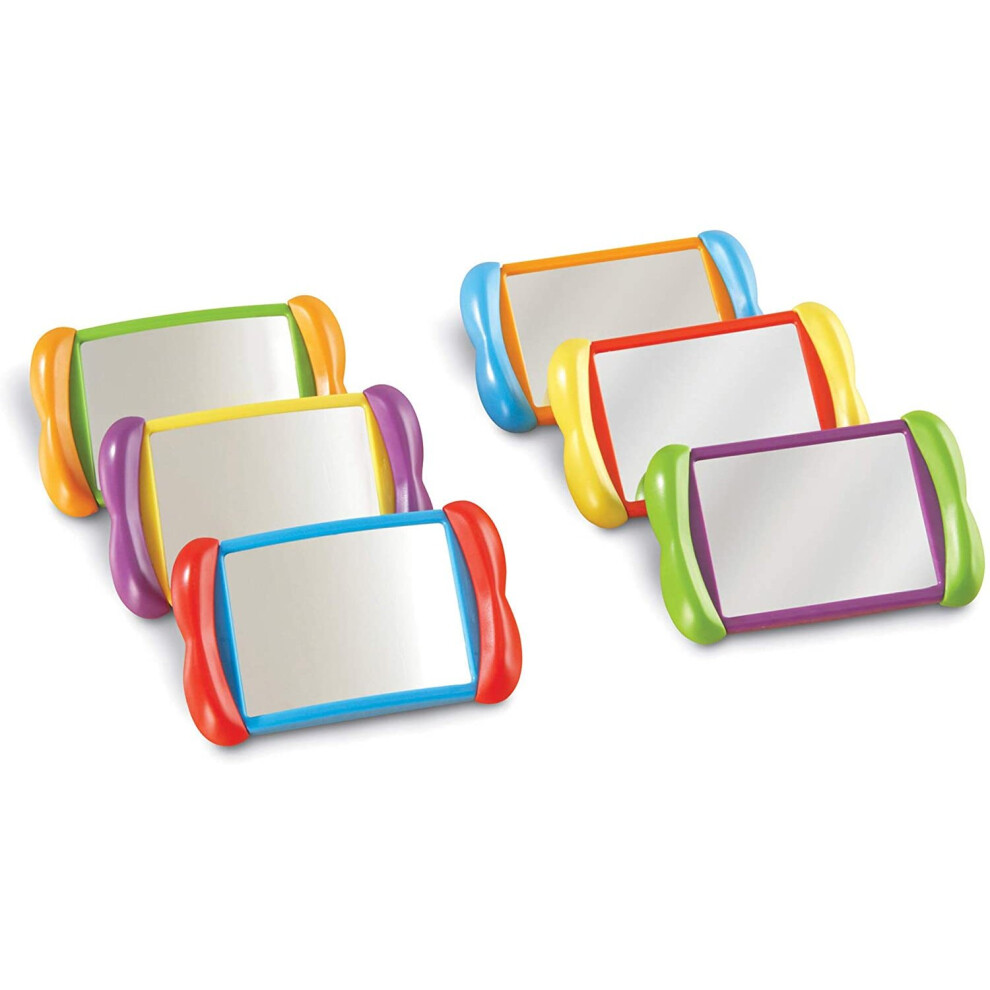 Learning Resources All About Me - 2-in-1 Mirrors, set of 6