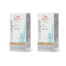 (T27 + T27) Wella Color Charm T10 Pale Blonde Permanent Liquid Hair Toner